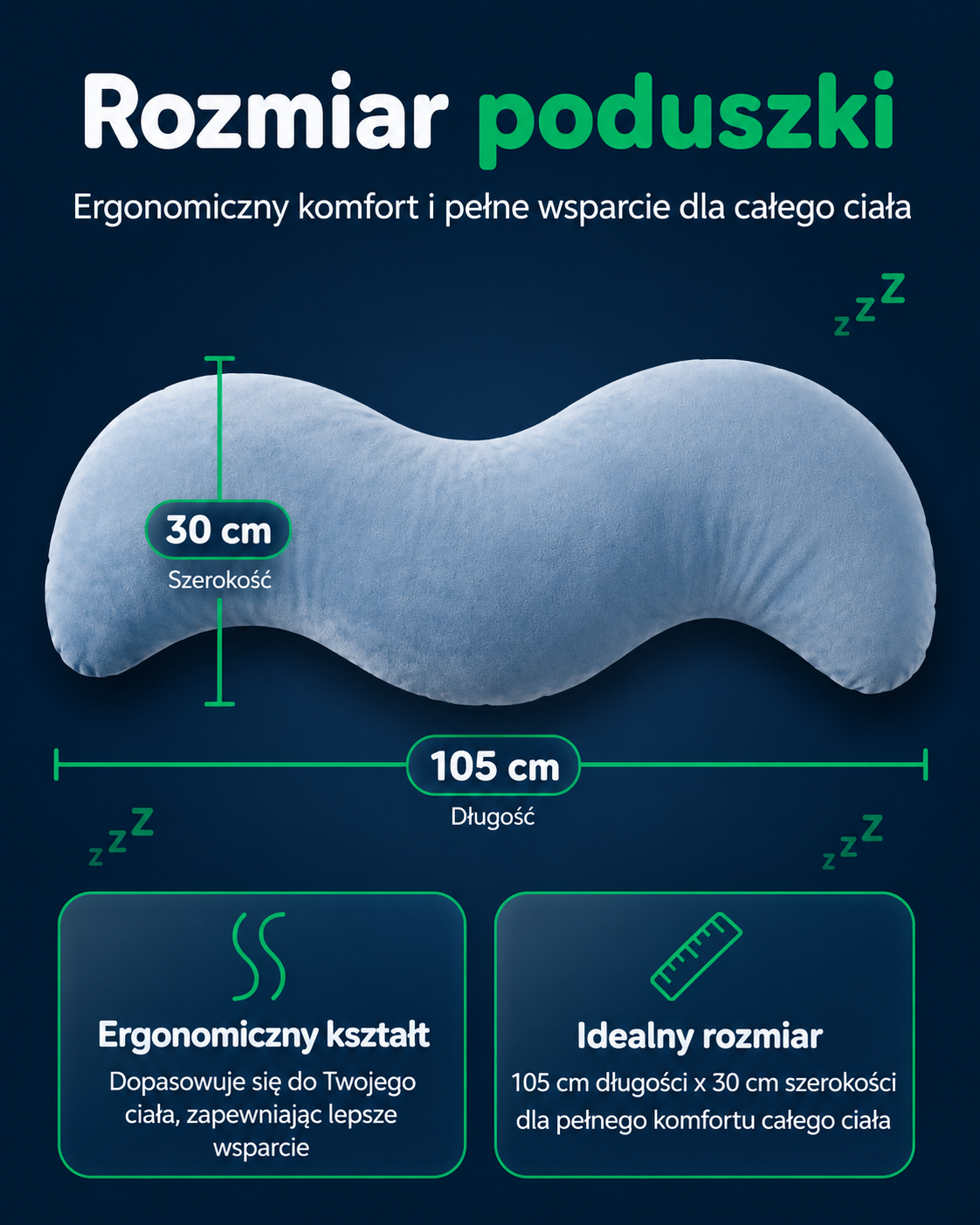 Poduszka Snuggi do prawidłowego ułożenia ciała