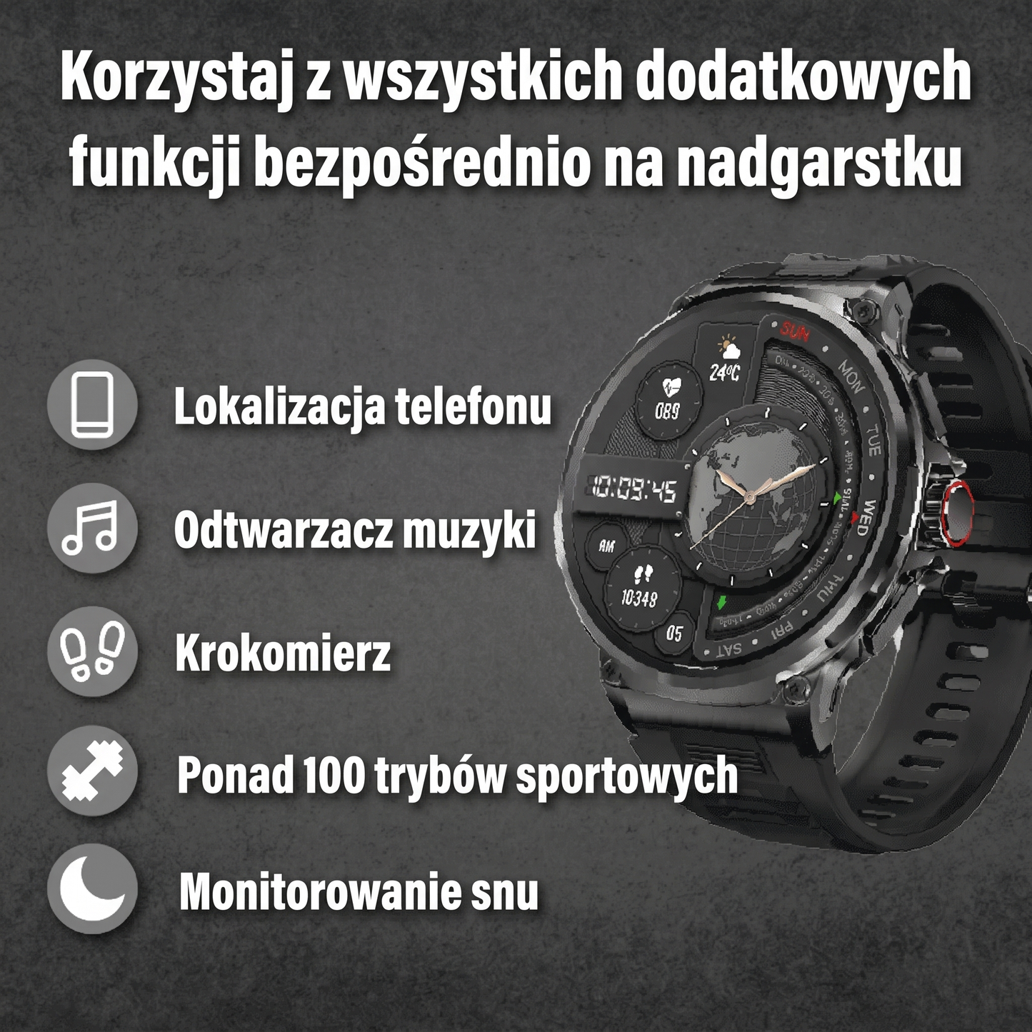Zeus – Chytré hodinky