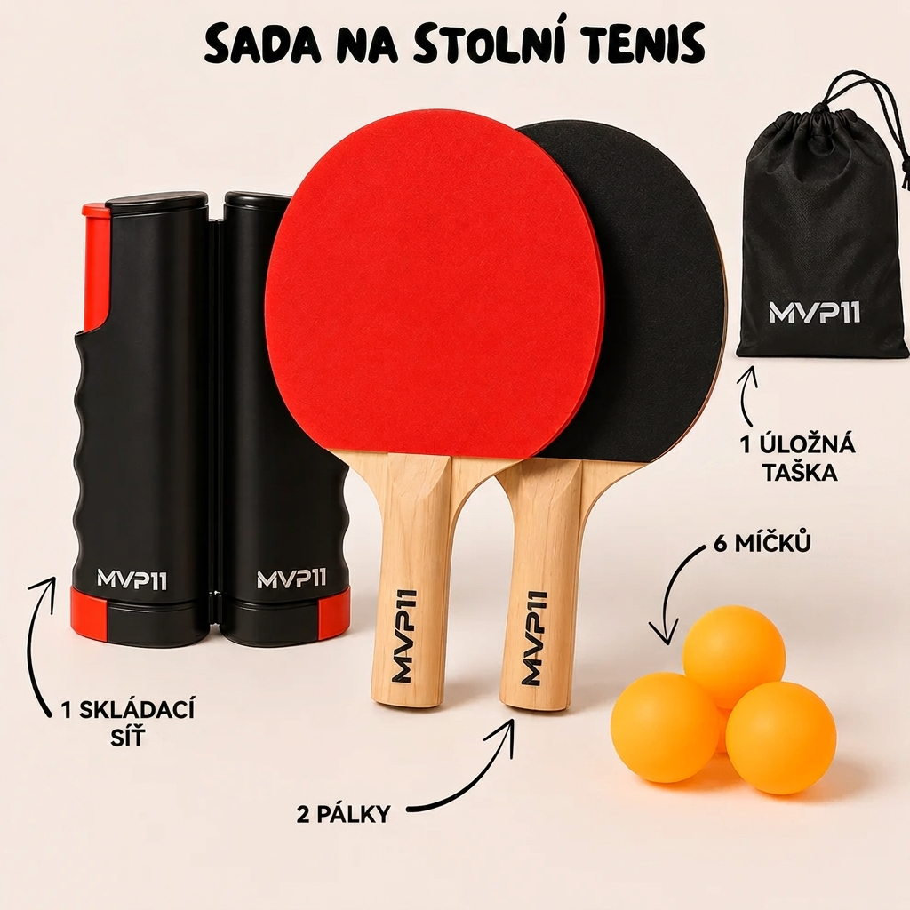 Souprava na stolní tenis