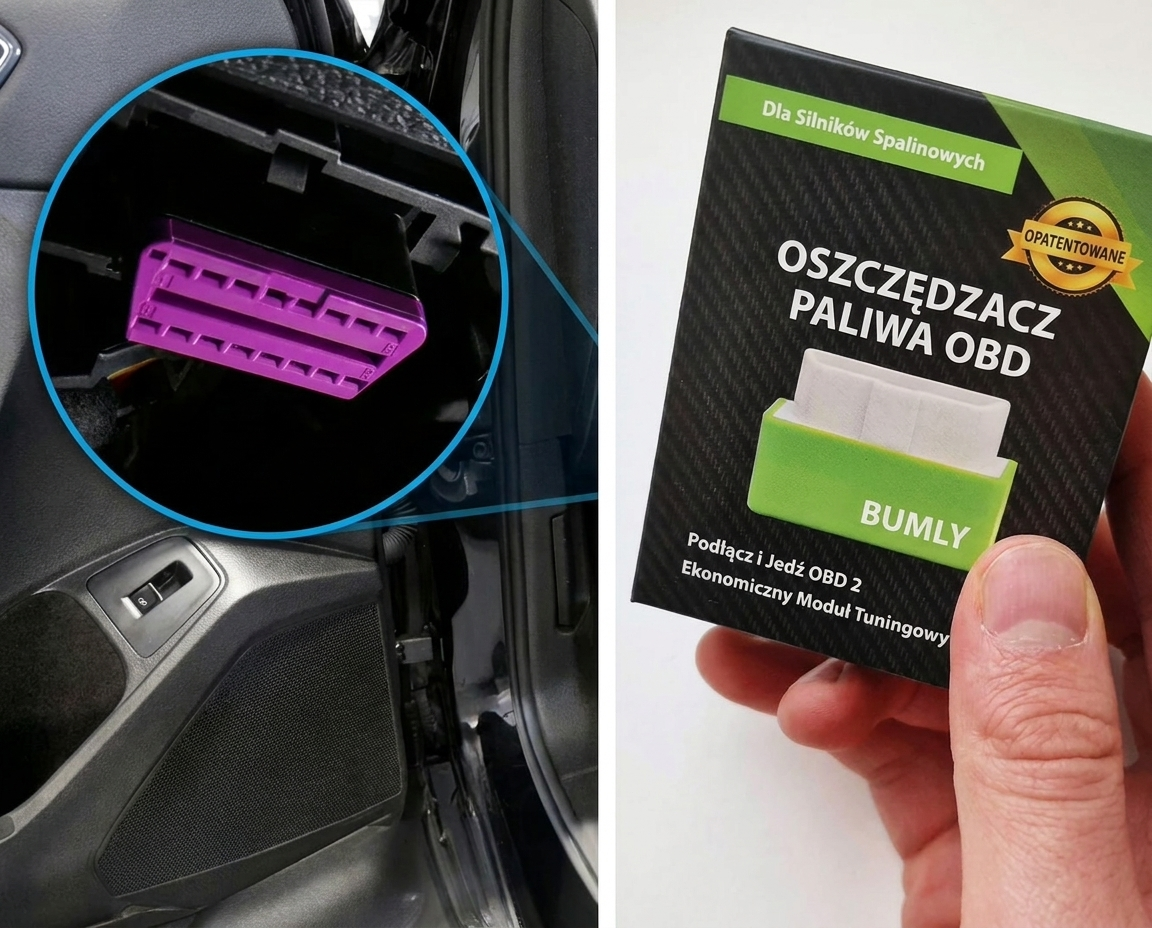 Podłączanie BUMLY do gniazda OBD2