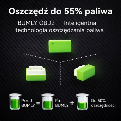 Zmniejsz koszty paliwa o połowę z Bumly™ - V2